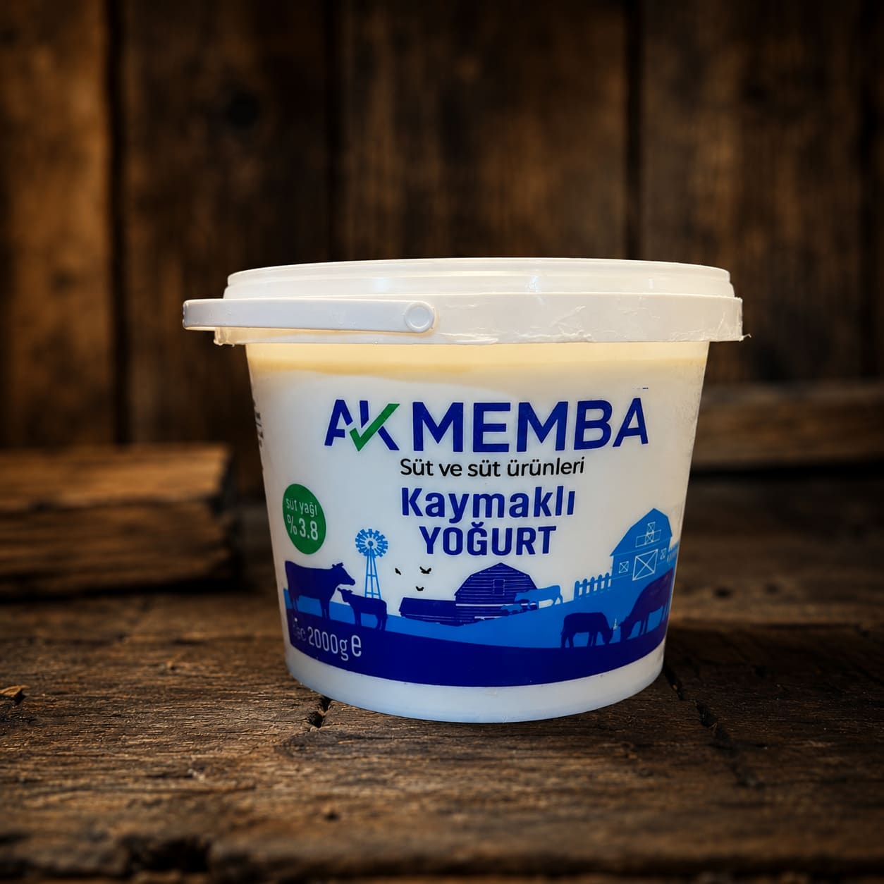 İnek yoğurdu 2 kg Yağ %3.8