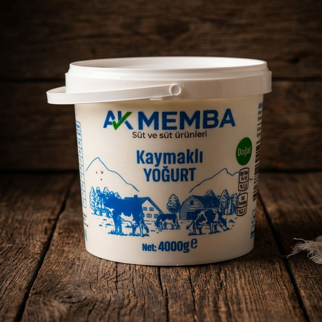 Yarım Yağlı Yoğurt – 4 Kg